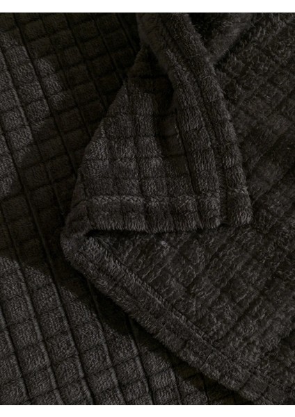 Home Antrasit Çift Kişilik Pelüş Battaniye 200X220 cm modelleri