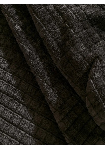 Home Antrasit Çift Kişilik Pelüş Battaniye 200X220 cm fırsatları