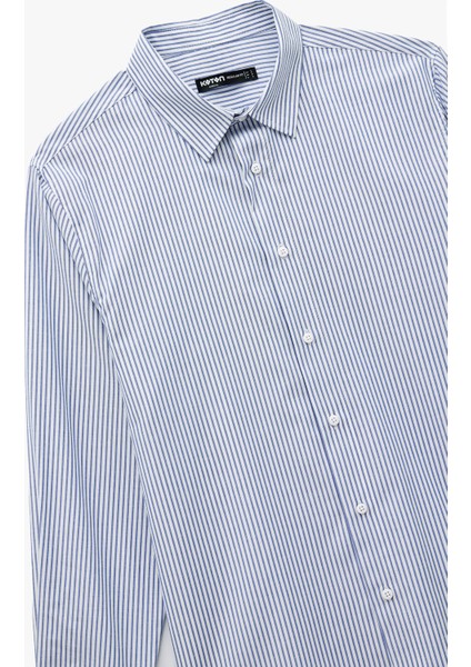 Regular Fit Klasik Yaka Pamuk Karışımlı Uzun Kollu Gömlek modelleri