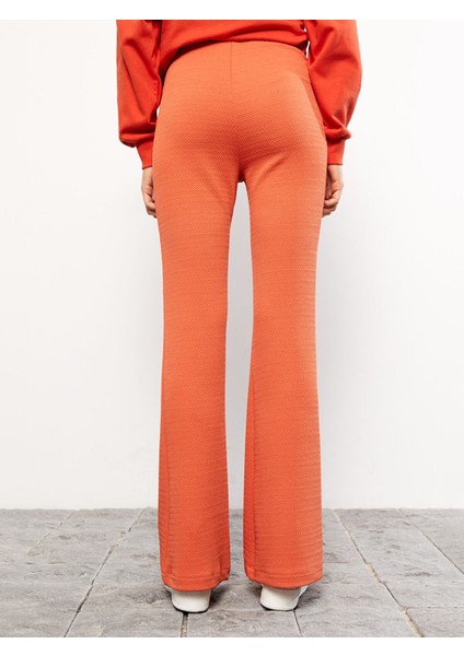 Yeni Sezon Ispanyol Paça Kendinden Desenli Kadın Pantolon indirimleri