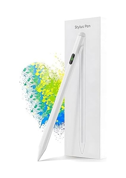 IPAD(2018-2024) Için Stylus,ipad Pro 11/13INÇ M4,ipad Air 11/13 Inç M2,IPAD10/9/8/7/6,IPAD Air 5/4/3,ipad Pro 11/12.9",ipad Mini 6/5 Için Eğim Sensörlü Avuç Içi Reddi Aktif Stylus modelleri