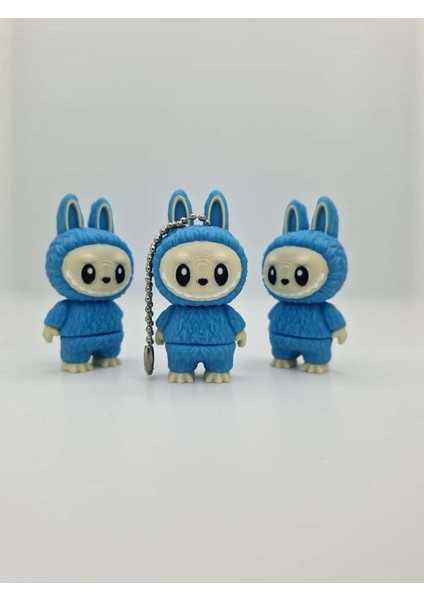 Maxipop Koleksiyonluk Mini Labubu Figür Anahtarlık – Mavi modelleri
