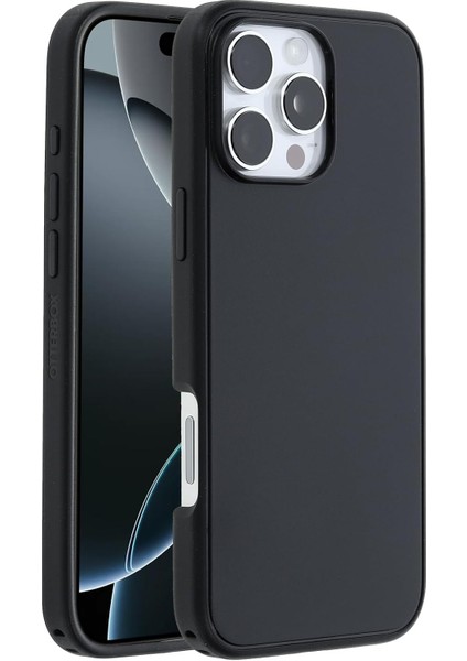 Symmetry Serisi 16 Pro Max Uyumlu Kılıf, Darbeye ve Düşmeye Karşı Kılıf- Siyah