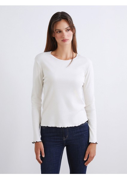 Yeni Sezon Bisiklet Yaka Kadın Body 2'li modelleri