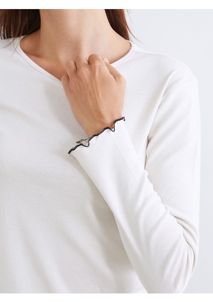 Yeni Sezon Bisiklet Yaka Kadın Body 2'li indirimleri