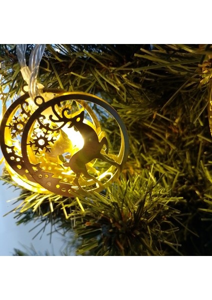 Geyik Modeli LED Işık Yılbaşı Aydınlatma Dekorasyon Işık Dekorasyon Aydınlatma Pilli LED Işık fiyatları