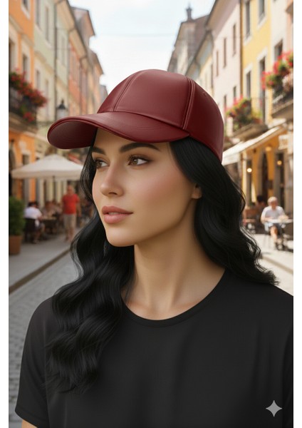 Etoile Hakiki %100 Deri Outdoor Unisex Düz Şapka fiyatları