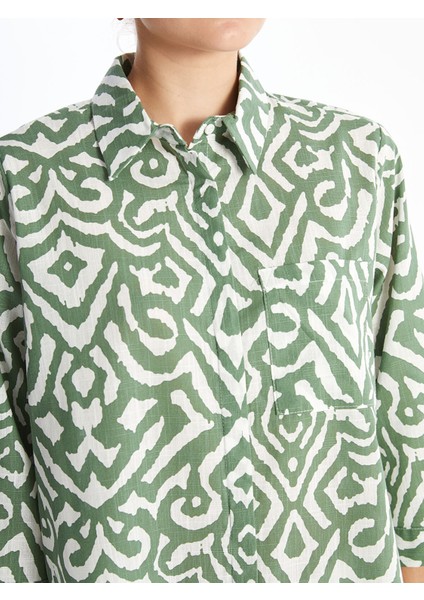 Yeni Sezon Desenli Kadın Gömlek modelleri