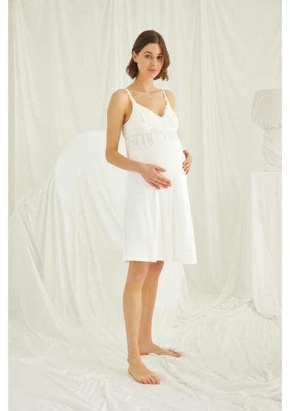 Dantelli Hamile Lohusa Pijama Takımı - Rahat, Şık ve Kaliteli Kumaş fırsatları