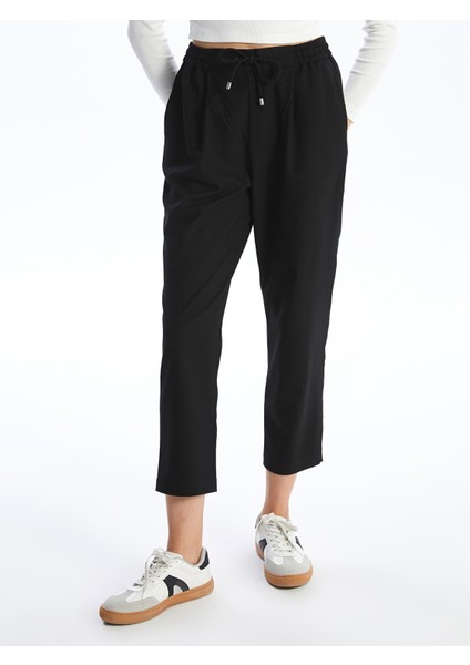 Yeni Sezon Beli Lastikli Loose Fit Kadın Pantolon fiyatları