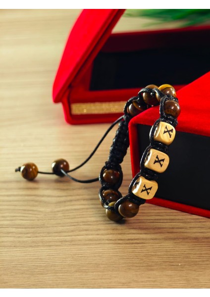 Makrome Bileklik El Yapımı Kişiye Özel Yapım Harfli Makrome Bileklik Doğal Taş Makrome Bileklik indirimleri