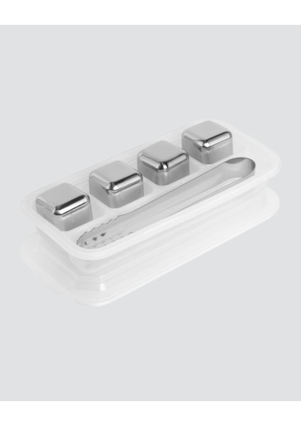 Yzlal 304 Paslanmaz Çelik Buz Küpü Seti Sulandırmadan Soğutan Yeniden Kullanılabilir fırsatları