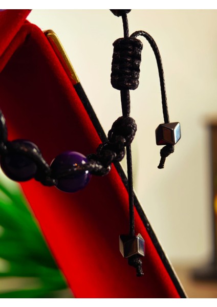 Makrome Bileklik El Yapımı Kişiye Özel Yapım Harfli Makrome Bileklik Doğal Taş Makrome Bileklik modelleri