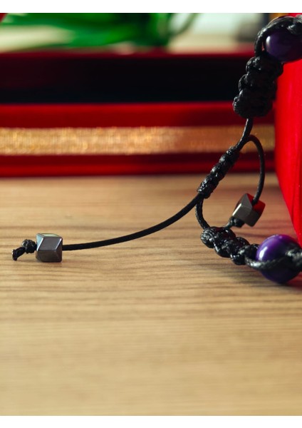 Makrome Bileklik El Yapımı Kişiye Özel Yapım Harfli Makrome Bileklik Doğal Taş Makrome Bileklik fırsatları