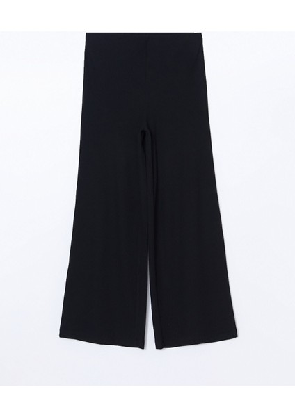 Yeni Sezon Beli Lastikli Geniş Paça Kadın Pantolon indirimleri