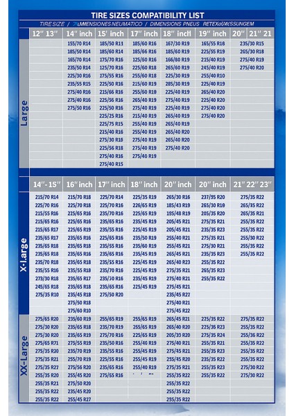 Snowsocks 3D Ekstra Dayanıklı Kar Çorabı – Zincir Muadili | 2 Dakika Hızlı Montaj | Jant & Abs Sistemine Zarar Vermez | En 16662-1 Sertifikalı