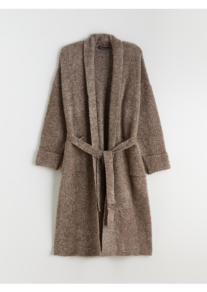 Yeni Sezon Şal Yaka Kadın Triko Hırka indirimleri