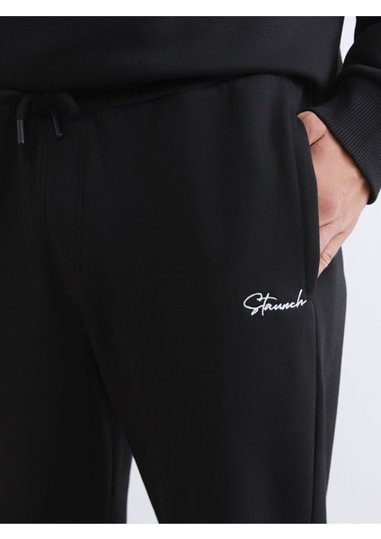 Yeni Sezon Nakışlı Erkek Kalın Jogger Eşofman Altı modelleri