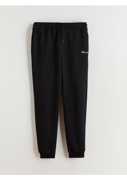 Yeni Sezon Nakışlı Erkek Kalın Jogger Eşofman Altı indirimleri