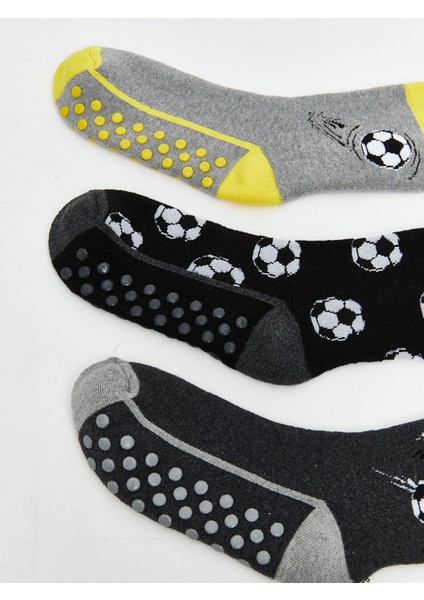 Yeni Sezon Desenli Erkek Çocuk Soket Çorap 3'lü fiyatları