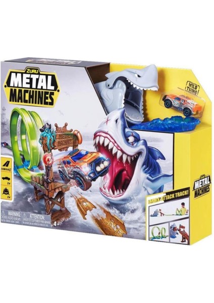 MEA04000-6760 - Zuru Metal Machines Shark Oyun Seti (Lisinya)