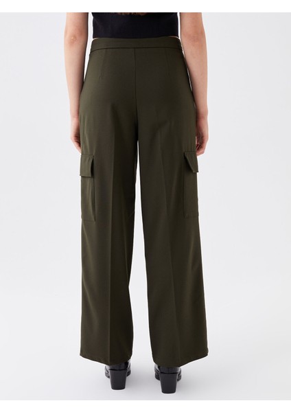 Yeni Sezon Kadın Rahat Kalıp Düz Kargo Pantolon indirimleri