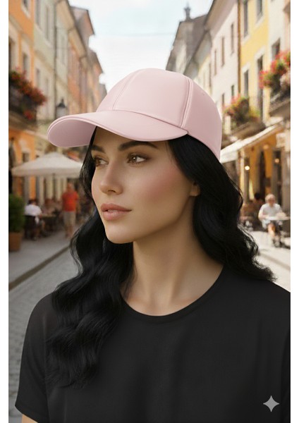 Etoile Hakiki %100 Deri Outdoor Unisex Düz Şapka