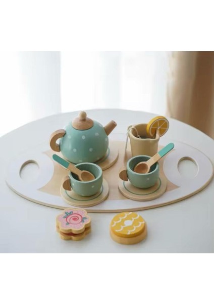 Ahşap Oyuncak Çay Partisi Seti 15 Parça fiyatları