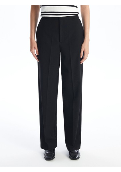 Yeni Sezon Dar Fit Düz Geniş Paça Kadın Pantolon fiyatları