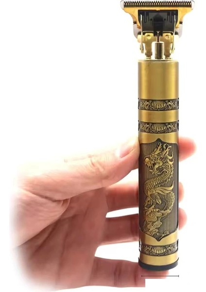 Çelik Kasa Profesyonel Saç Sakal Ense Çizim Tınaş Makinesi Dragon