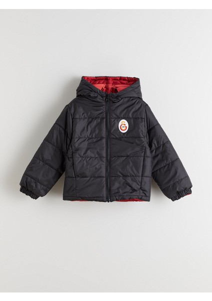 Yeni Sezon Galatasaray Baskılı Çift Yönlü Erkek Çocuk Mont indirimleri