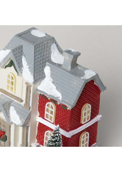 Vintage House Ledli Dekor Kırmızı fiyatları