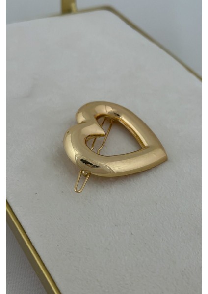 Kalp Tasarım Metal Halka Çıt Çıt Klipsli Pinterest Toka Altın fiyatları