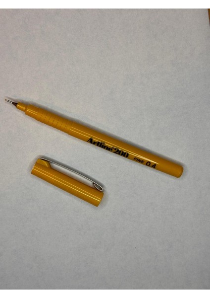 200 Fineliner 0.4mm Keçe Uçlu Kalem ( 3 Adet) fırsatları