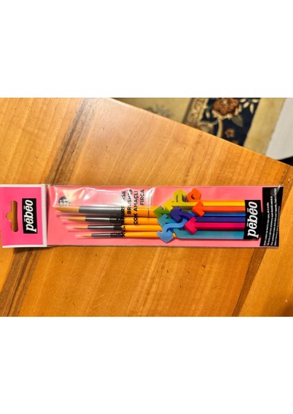 4 Lü Yuvarlak Fırca Seti No:2,5,8,12