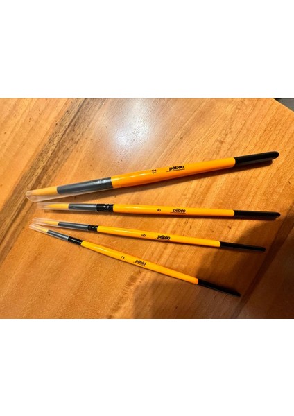 4 Lü Yuvarlak Fırca Seti No:2,5,8,12 fiyatları