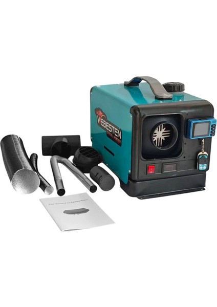 Webesten Taşınabilir Akülü Dizel Isıtıcı 12/24/220V Bluetooth'lu Serisi fiyatları