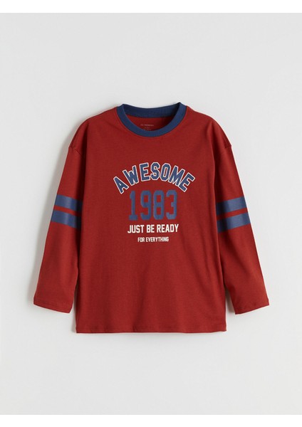 Yeni Sezon Bisiklet Yaka Erkek Çocuk Tişört