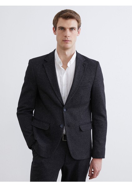 Yeni Sezon Standart Kalıp Erkek Blazer Ceket