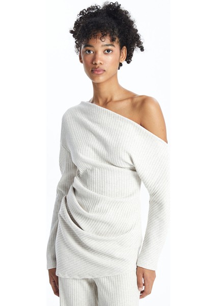 Yeni Sezon Kayık Yaka Kadın Body