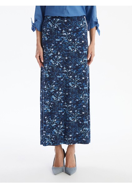 Yeni Sezon Beli Lastikli Desenli Kadın Etek fiyatları