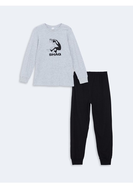 Yeni Sezon Bisiklet Yaka Erkek Çocuk Pijama Takımı modelleri