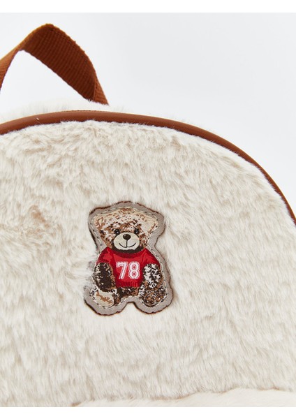 Yeni Sezon Ayı Teddy Nakışlı Pelüş Kız Çocuk Sırt Çantası fırsatları