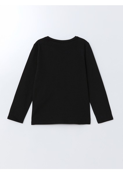 Yeni Sezon Bisiklet Yaka Baskılı Uzun Kollu Erkek Çocuk Pijama Takımı indirimleri