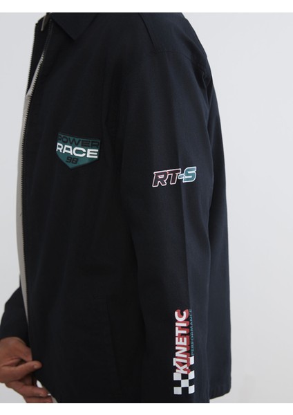 Yeni Sezon Rahat Kalıp Baskılı Erkek Ceket modelleri