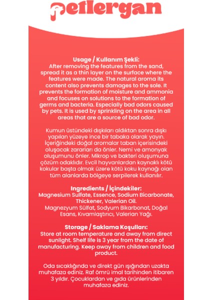 Kedi Kumu Koku Giderici %100 Doğal Aromalı Portakal-Valerian Yağı Esanslı Anti Stress 300GR