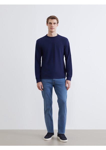 Yeni Sezon Bisiklet Yaka Erkek Sweatshirt fiyatları