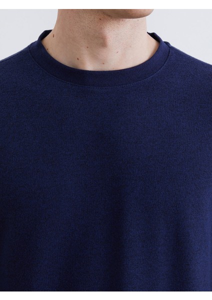 Yeni Sezon Bisiklet Yaka Erkek Sweatshirt modelleri