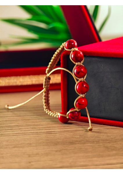 Makrome Bileklik El Yapımı Doğaltaş Makrome Örme Bileklik Akik Taşı, Lapis Taşı, Hematit Taşı fiyatları