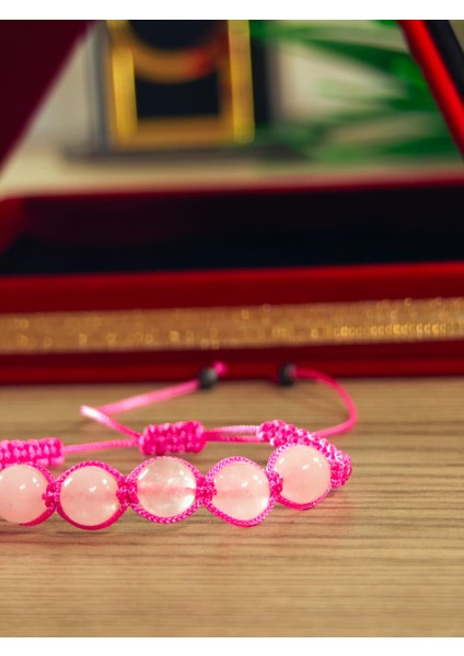 Makrome Bileklik El Yapımı Doğaltaş Makrome Örme Bileklik Akik Taşı, Lapis Taşı, Hematit Taşı